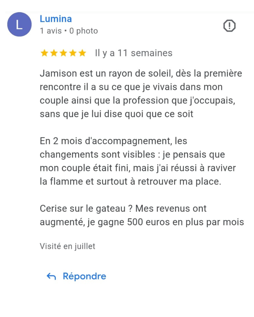 Avis client